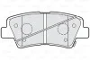 Гальмівні колодки дискові HYUNDAI/KIA/SSANGYONG i20/i30/i40/ix35/Tucson/Ceed "1,0-2,0 "R "10>> Valeo 302219 (фото 2)