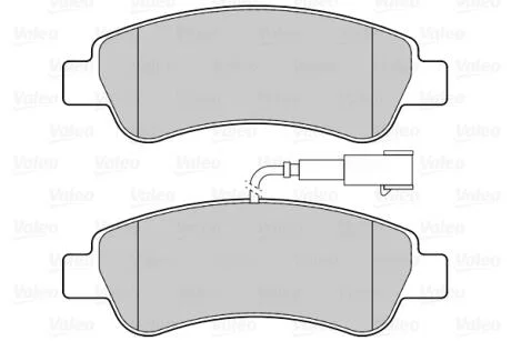 Тормозные колодки дисковые CITROEN/FIAT/PEUGEOT Boxer/Ducato/Jumper "2,0-3,0 "R 06>> Valeo 302223