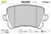 Тормозные колодки дисковые VAG A6/Q3/Passat/Sharan/Tiguan "1,4-3,6 "R "05-18 Valeo 302258 (фото 1)