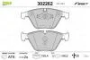 Тормозные колодки дисковые BMW 3/X1 "F "04-15 Valeo 302262 (фото 1)
