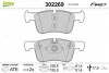 Тормозные колодки дисковые BMW 1/3/4 "F "11>> Valeo 302269 (фото 1)