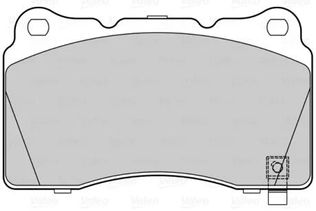 Гальмівні колодки First CADILLAC/CHEVROLET/OPEL/SAAB ATS/Camaro/Astra/9-5 "F "09>> Valeo "302310"