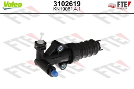 VALEO FIAT циліндр зчеплення робочий 500, Panda 12-, LANCIA Valeo 3102619