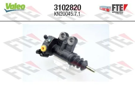VALEO HYUNDAI робочий циліндр зчеплення Terracan 2.5/3.5 01- Valeo 3102820