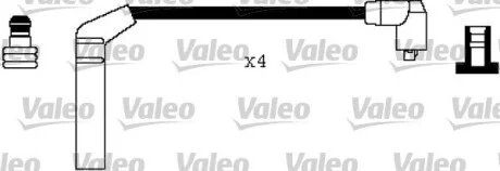 Комплект проводов зажигания Valeo 346354