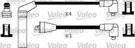 VALEO HYUNDAI К-кт проводів Atos -01 Valeo 346481