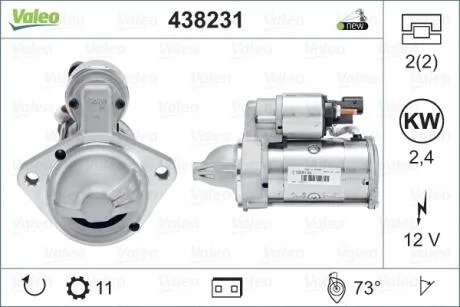 Стартер Valeo 438231