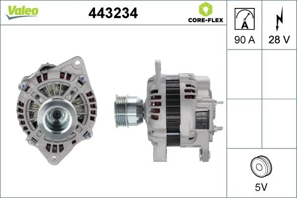 Генератор VALEO Valeo 443234 (фото 1)