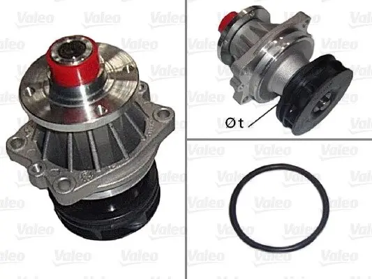 VALEO BMW помпа води 320 90-,520 95-,728 94- Valeo 506107 (фото 1)