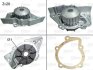 CITROEN помпа води Berlingo 1.8D/1.9D/2.0,Jumper,Jumpy,Fiat Scudo,Peugeot 405,Boxer,Expert,Partner,Suzuki 96- Valeo 506117 (фото 1)