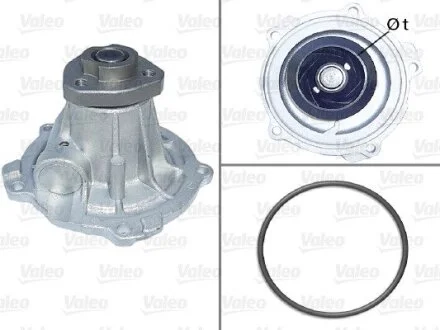 VALEO AUDI помпа води Audi A4 1.9D,TDI,A6,A8 94- Valeo 506513