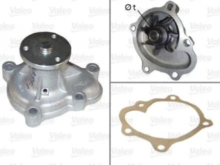 VALEO OPEL помпа води ASTRA 1.7DTI 00 Valeo 506697