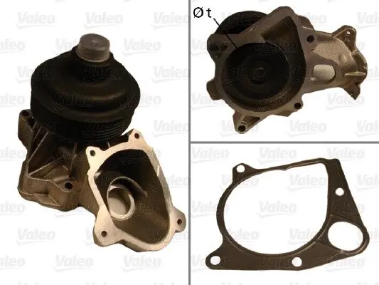 VALEO BMW помпа води E46,E65,X5 E53 3.0d 01- Valeo 506711 (фото 1)