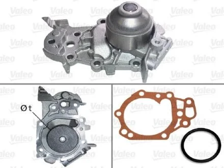 VALEO RENAULT помпа води Logan,Sandero,Clio,Twingo,Kangoo Valeo 506780