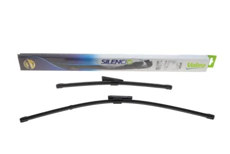 Щетки стеклоочистителя (600/400mm) Renault Clio III 05-14/Megane 10-/Citroen C3 09-/Peugeot 301 12- Valeo 574363