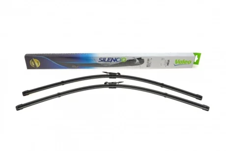 Щетки стеклоочистителя (700/700mm) Ford Kuga 13- (бескаркасная) Valeo 577884