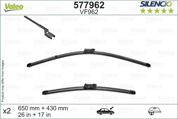 Щетка стеклоочистителя Valeo 577962 (фото 1)