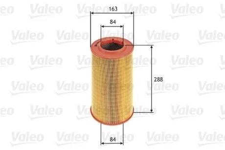 Фільтр повітряний CITROEN/FIAT/PEUGEOT Jumper/Ducato/Boxer "1,9-3,0 "94>> Valeo "585614"
