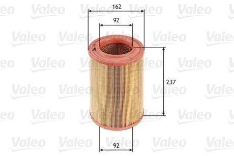 Фильтр воздушный VW T4/Multivan 1.8/1.9D/TD/2.0/2.4D/2.5 90-03 Valeo 585645