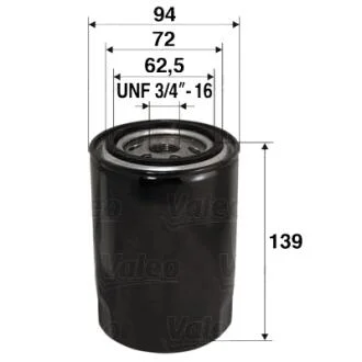 Фильтр масляный Valeo 586015