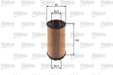 Фільтр масляний CHRYSLER/HYUNDAI/JEEP/KIA Voyager/Santa Fe/Cherokee/Sportage "1,5-2,8 "00-10 Valeo "586525"