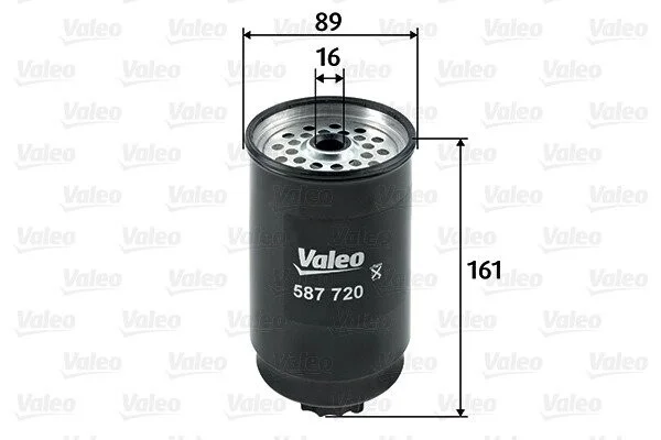 Фильтр топливный Ford Transit 2.5D/TD 83-97 Valeo 587720 (фото 1)