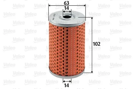 Фільтр паливний Valeo 587911