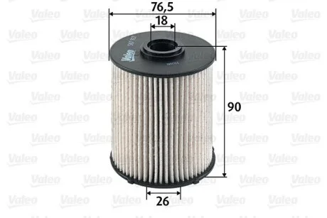 Фільтр паливний Valeo 587922