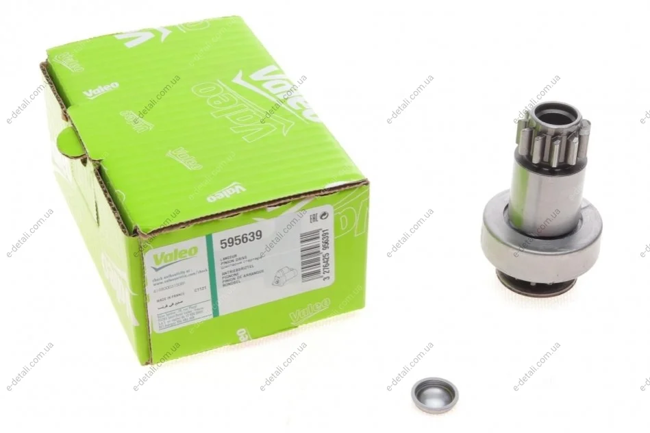 Бендикс стартера VW Caddy III/T5 1.9 TDI 04-10 Valeo 595639 (фото 1)