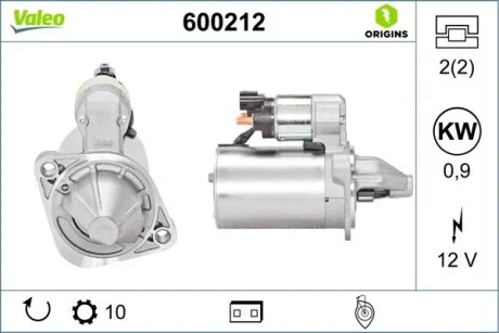 Стартер Valeo 600212