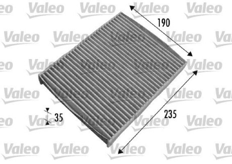 Фільтр салону FORD/MAZDA Fiesta/2 "1,2-2,0 "01-12 Valeo "698693"