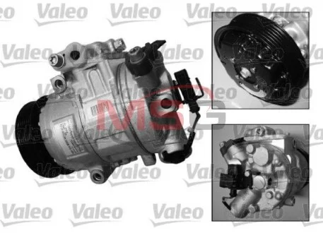 Компрессор кондиционера Audi A2/Seat Ibiza/Cordoba/Skoda Fabia/Roomster/VW Golf 1.0-2.0 99- Valeo 699383