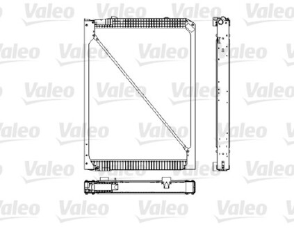 Радиатор Valeo 733484