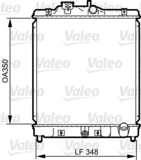 Радиатор Valeo 734117