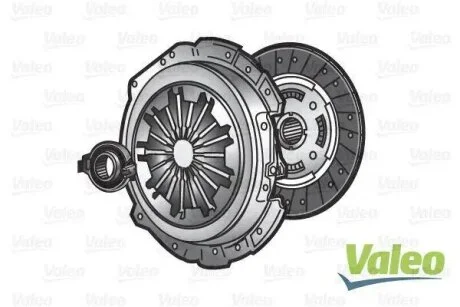 Комплект сцепления Mazda 626 1.8/2.0i 92-98 (d=227mm) (+выжимной) Valeo 801930