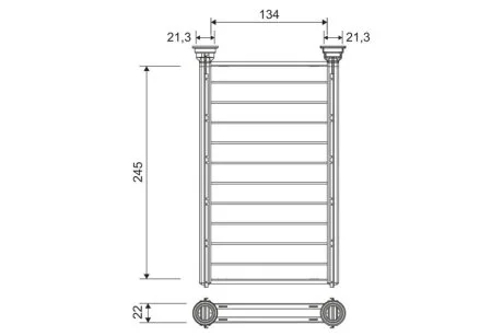 Радіатор обігрівача BMW 1 F20 3 F30 4 F36 All Valeo 811628
