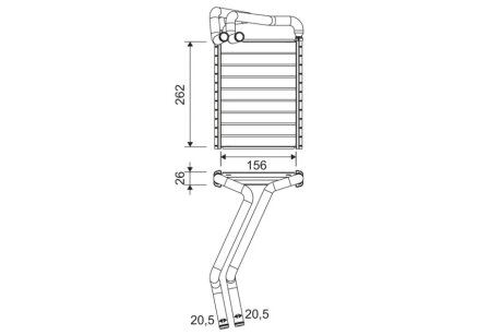 Обігрівач Valeo 811655