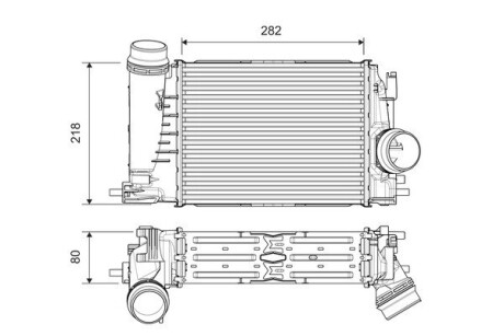 Інтеркулер Valeo 818316