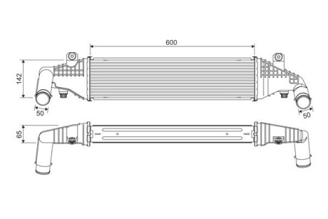 Интеркуллер Valeo 818542