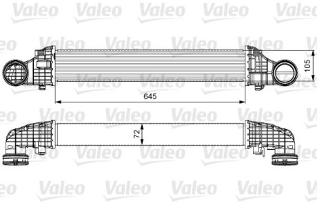 Интеркуллер Valeo 818606