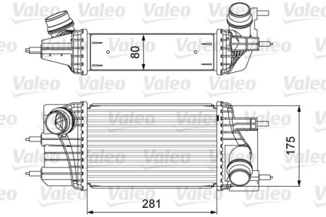 Інтеркулер Valeo 818666