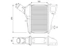 VALEO HONDA Інтеркулер CR-V III 2.2 07- Valeo 818686 (фото 1)