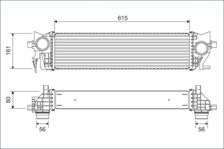 Інтеркулер Valeo 822930