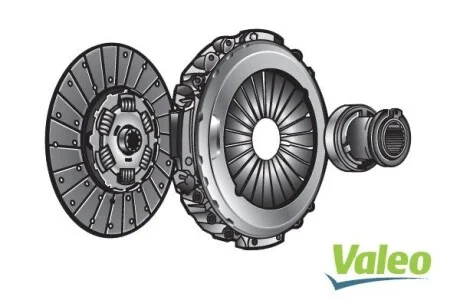 Комплект сцепления Scania восстановлен в заводских условиях.. Valeo 827055
