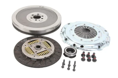 Демпфер (глухой) + комплект сцепления VW T5 1.9TDI 03- Valeo 835035