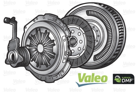 К-кт сцепления+маховик+подш-к Valeo 837011