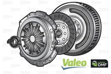 Демпфер + комплект сцепления Skoda Fabia/Octavia/Roomster/VW Bora/Golf 1,8T/1.9TDI Valeo 837017