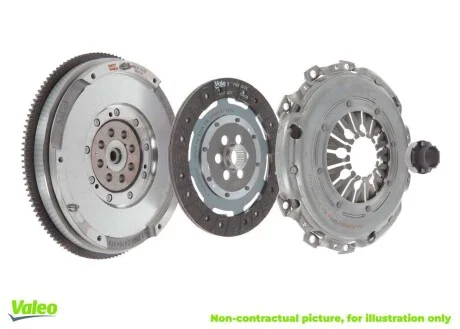 Демпфер + комплект зчеплення +вижимний VW Passat/Audi A4/A6 1.9 TDI 95-01 Valeo 837041