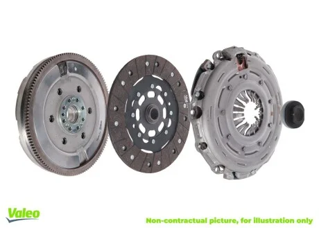 Демпфер + комплект сцепления Mini (R56-R59/R55/R60/R61) 09-16 (+ выжимной) Valeo 837072