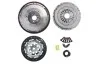 Демпфер + комплект сцепления VW Caddy 1.9TDI 77kw 04-10/Golf V 1.6TDI 66-77kw 03-08 (+ выжимной) Valeo 837073 (фото 2)